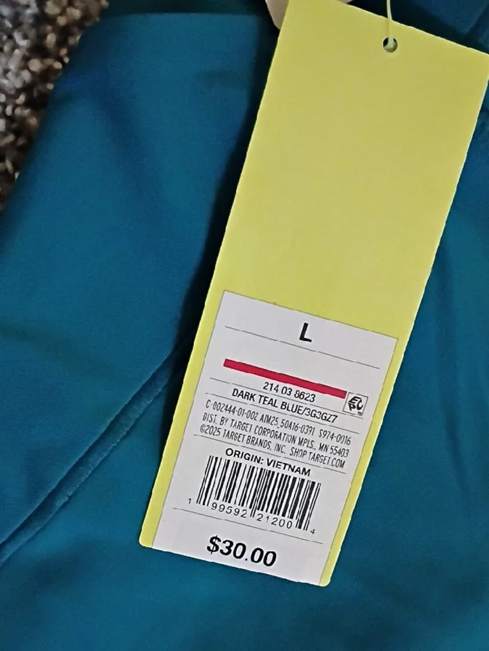 all in motion Teal High-Rise Performance Leggings